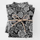 Search for black lace wrapping paper Flowers