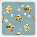 Search for pollinators stickers Flower