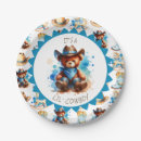 Search for teddy bear plates Blue and brown