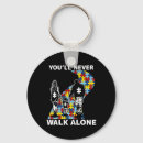 Search for autism disability key rings Pride