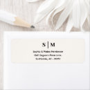 Search for ivory wedding return address labels Minimalist