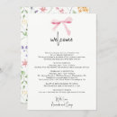 Search for welcome letter weddings Details
