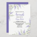 Search for 7th birthday invitations Flowers