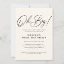 Search for baby shower invitations Minimal