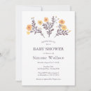 Search for elegant floral baby shower invitations Modern