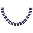 Search for graduation bunting flags Navy blue