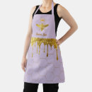 Search for purple glitter aprons Bakery