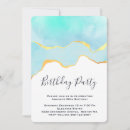 Search for gold border birthday invitations Stylish