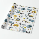 Search for construction truck wrapping paper Crane