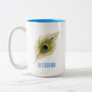 Search for blue peacock mugs Modern