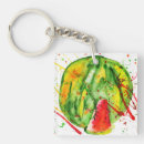 Search for abstract fruit key rings Watermelon