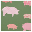 Search for pig pattern fabric Piggy