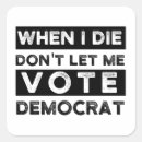 Search for dont vote stickers Republican