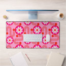 Search for abstract floral mousepads Mid century modern