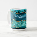 Search for blue glitter mugs Gold