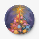Search for christmas paper plates Watercolor