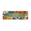 Search for 1960s return address labels Colourful