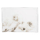 Search for white rose pillowcases Vintage