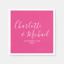 Search for dinner wedding napkins Calligraphy