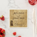 Search for vintage wedding napkins Brown