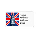 Search for union jack return address labels United kingdom