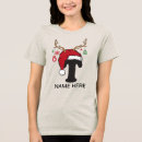 Search for monogram christmas tshirts Christmas with name