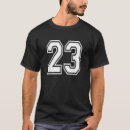 Search for number 23 tshirts Team