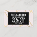 Search for hairdresser referral cards Salon