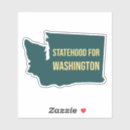 Search for state of washington stickers Statehood