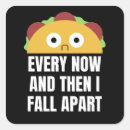 Search for taco humor stickers Food