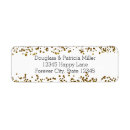 Search for confetti wedding return address labels Chic