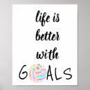 Search for life goals posters Inspirational