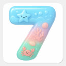 Search for number 7 stickers Party