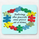 Search for puzzle mousepads Autism