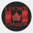 Search for i love canada stickers Canadian