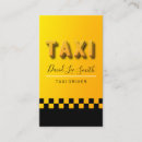Search for taxi driver business cards Taxis