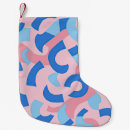 Search for pink and blue christmas stockings Pattern