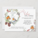 Search for winter baby sprinkle invitations Watercolor