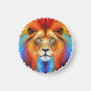 Search for lion portrait magnets Wildlife