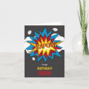 Search for pop art cards Super hero