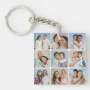 Search for 9 round key rings Photo collage