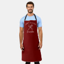 Search for men red aprons Cooking