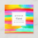 Search for rainbow business cards Stripes