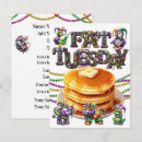 Search for fat tuesday invitations Lent