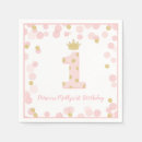 Search for crown napkins Princess birthday