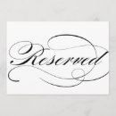 Search for reserved invitations Seating