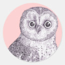 Search for bird watching stickers Owl