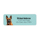 Search for belgian malinois return address labels Cute