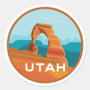 Search for delicate arch stickers Utah