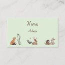 Search for rabbit business cards Bird